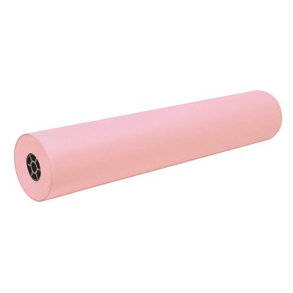 Decorol Flame Retardant Art Rolls, 40 lb Cover Weight, 36 x 1,000 ft, Decoral Pink1