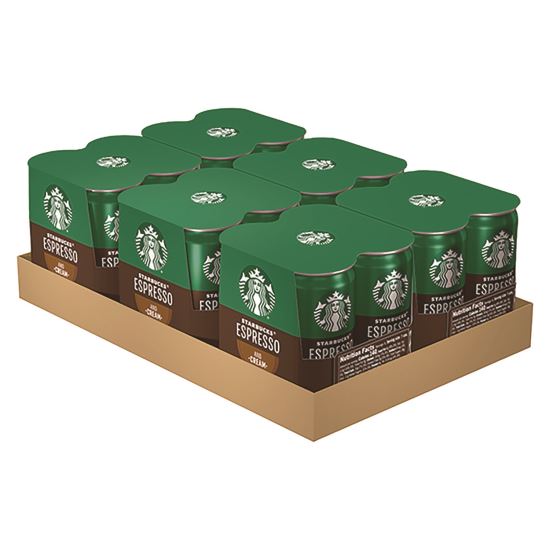 Cold Brew Coffee, Doubleshot Espresso and Cream, 6.5 oz Can, 24/Carton1