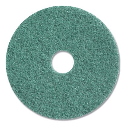 Twister Floor Pad, 13" Diameter, Green, 2/Carton1