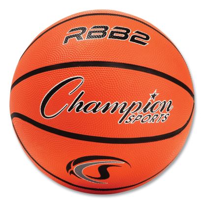 Rubber Sports Ball, For Basketball, No. 5 Size, Junior Size, Orange1