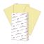Colors Print Paper, 20 lb Bond Weight, 8.5 x 14, Canary, 500/Ream1