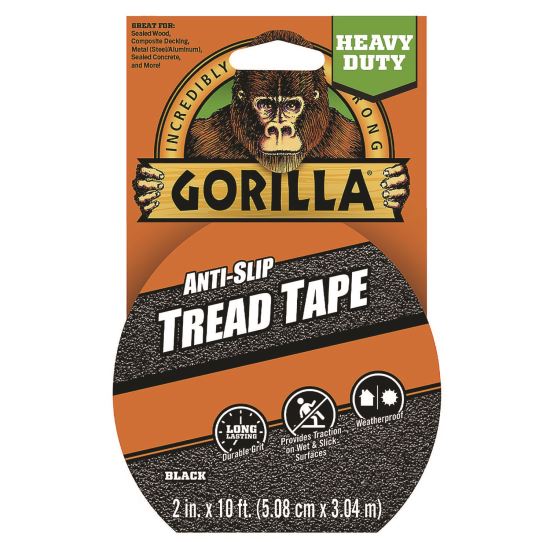 Tread Tape, 3" Core, 2" x 10 ft, Black1