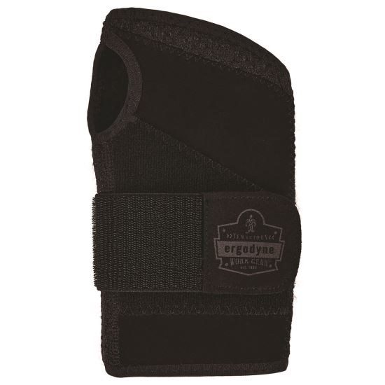 ProFlex 4005 Wrist Brace Support with Single Strap, Medium, Fits Right Hand, Black1