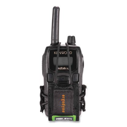 Squids 3772 Radio Holster Trap, Small, 1 x 2 x 4, Polyester, Black1