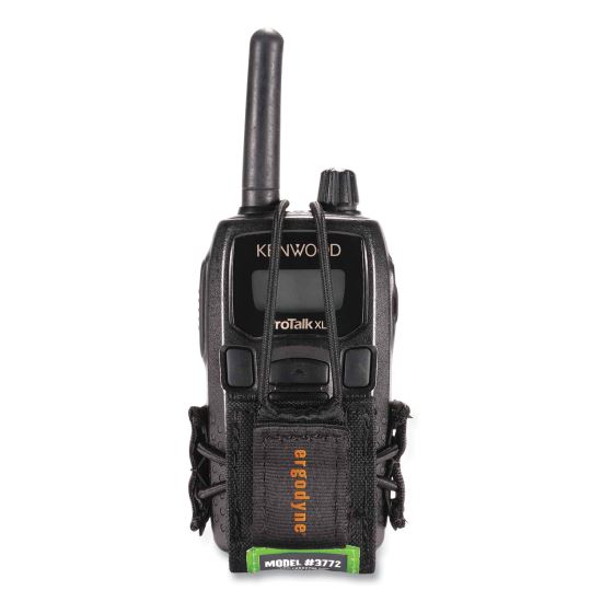 Squids 3772 Radio Holster Trap, Small, 1 x 2 x 4, Polyester, Black1