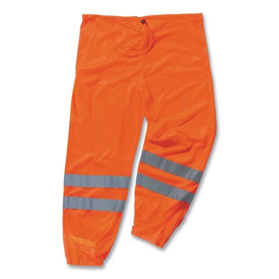GloWear 8910 Class E Hi-Vis Pants, Small/Medium, Orange1