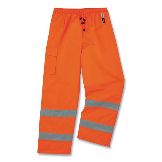 GloWear 8925 Class E Hi-Vis Thermal Pants, Medium, Orange1