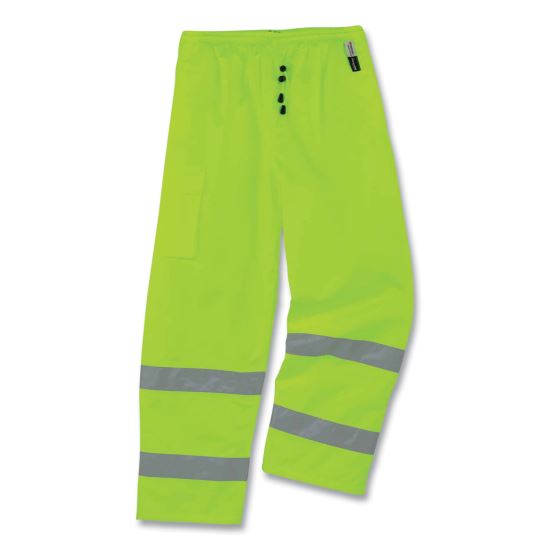 GloWear 8925 Class E Hi-Vis Thermal Pants, Small, Lime1