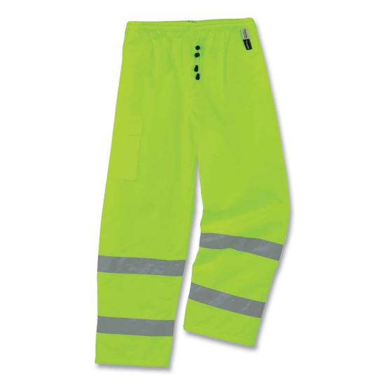 GloWear 8925 Class E Hi-Vis Thermal Pants, 2X-Large, Lime1