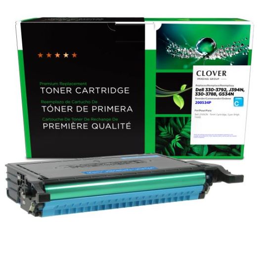 Clover Imaging Remanufactured High Yield Cyan Toner Cartridge for Dell 21451