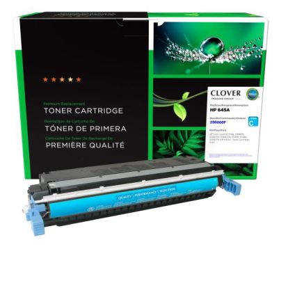 Clover Imaging Remanufactured Cyan Toner Cartridge for HP 645A (C9731A)1