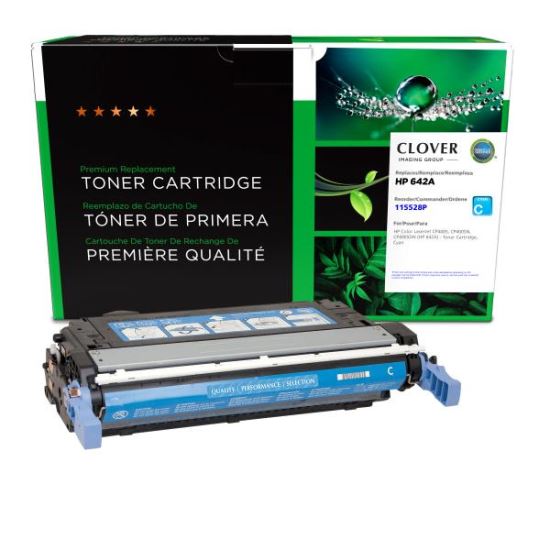 Clover Imaging Remanufactured Cyan Toner Cartridge for HP 642A (CB401A)1
