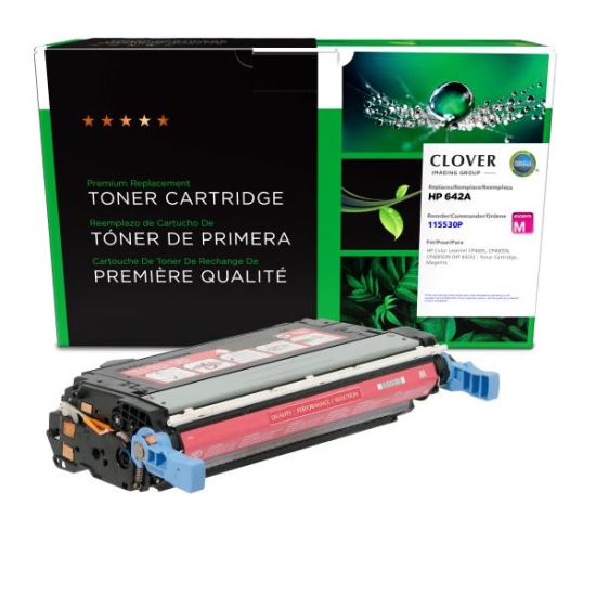 Clover Imaging Remanufactured Magenta Toner Cartridge for HP 642A (CB403A)1