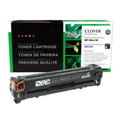 Clover Imaging Remanufactured Black Toner Cartridge for HP 125A (CB540A)1