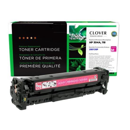 Clover Imaging Remanufactured Magenta Toner Cartridge for HP 304A (CC533A)1