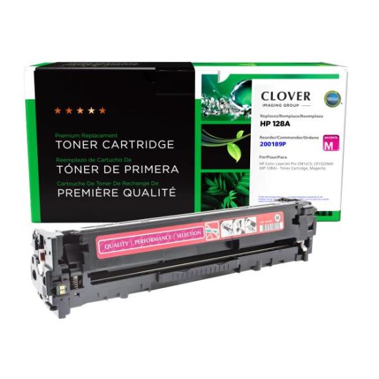 Clover Imaging Remanufactured Magenta Toner Cartridge for HP 128A (CE323A)1