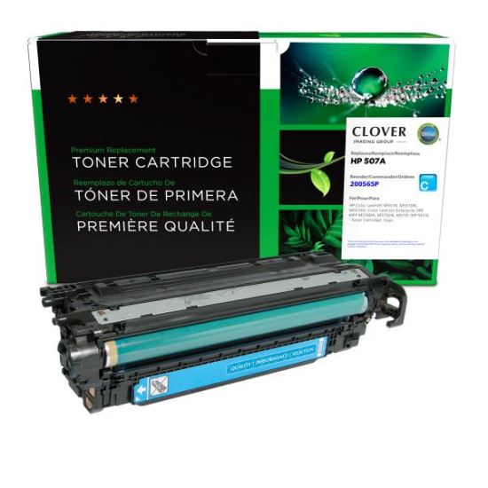 Clover Imaging Remanufactured Cyan Toner Cartridge for HP 507A (CE401A)1