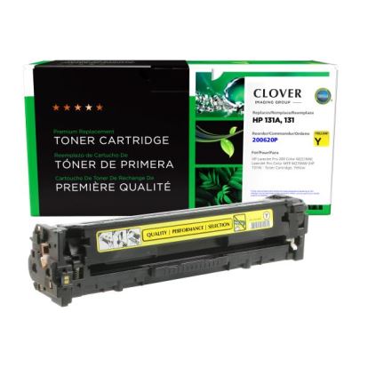 Clover Imaging Remanufactured Yellow Toner Cartridge for HP 131A (CF212A)1