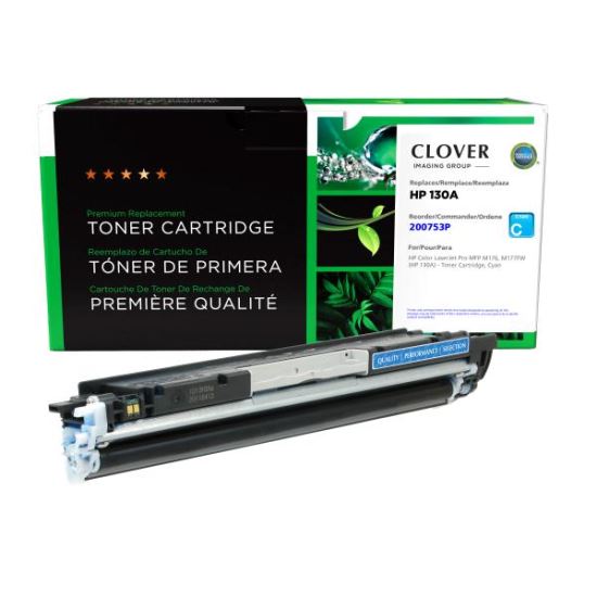 Clover Imaging Remanufactured Cyan Toner Cartridge for HP 130A (CF351A)1