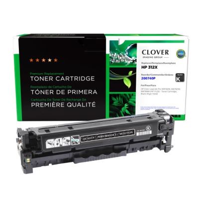 Clover Imaging Remanufactured High Yield Black Toner Cartridge for HP 312X (CF380X)1