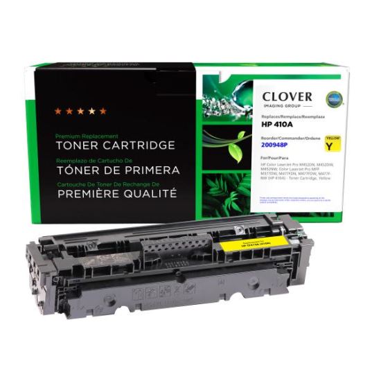 Clover Imaging Remanufactured Yellow Toner Cartridge for HP 410A (CF412A)1