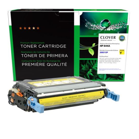 Clover Imaging Remanufactured Yellow Toner Cartridge for HP 644A (Q6462A)1