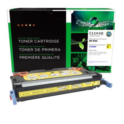 Clover Imaging Remanufactured Yellow Toner Cartridge for HP 314A (Q7562A)1