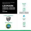 Clover Imaging Remanufactured Cyan Toner Cartridge for Lexmark C746/C7483