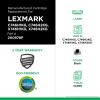 Clover Imaging Remanufactured Black Toner Cartridge for Lexmark C7463