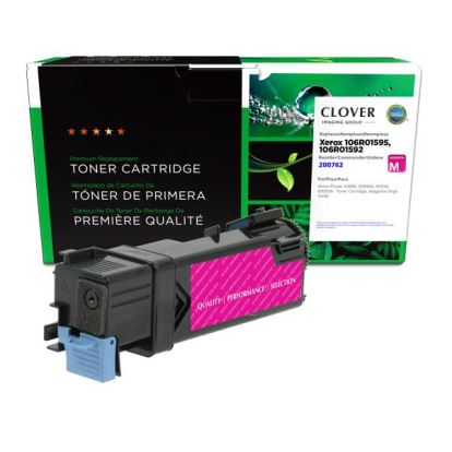 Clover Imaging Remanufactured High Yield Magenta Toner Cartridge for Xerox 106R01595/106R015921