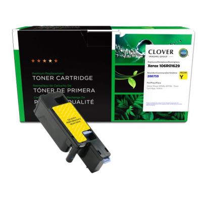 Clover Imaging Remanufactured Yellow Toner Cartridge for Xerox 106R016291