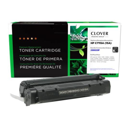 Clover Imaging Remanufactured Toner Cartridge for HP 15A (C7115A)1