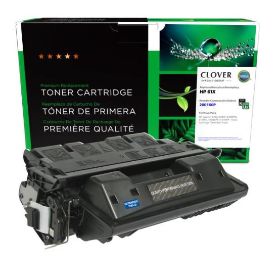 Clover Imaging Remanufactured Extended Yield Toner Cartridge for HP C8061X1