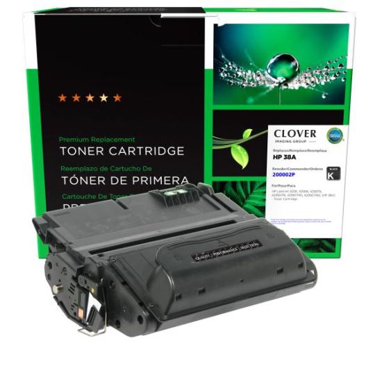 Clover Imaging Remanufactured Toner Cartridge for HP 38A (Q1338A)1