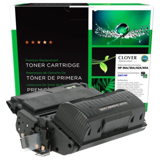 Clover Imaging Remanufactured Universal Extended Yield Toner Cartridge for HP Q1338A/Q1339A/Q5945A/Q5942X1