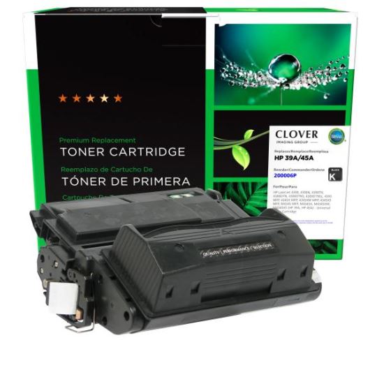 Clover Imaging Remanufactured Universal Toner Cartridge for HP 39A/45A (Q1339A/Q5945A)1