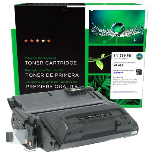 Clover Imaging Remanufactured Toner Cartridge for HP 42A (Q5942A)1