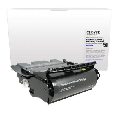 Clover Imaging Remanufactured High Yield Toner Cartridge for Lexmark T630/T632/T634/X632/X6341