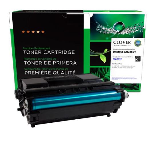 Clover Imaging Remanufactured Toner Cartridge for OKI 521236011