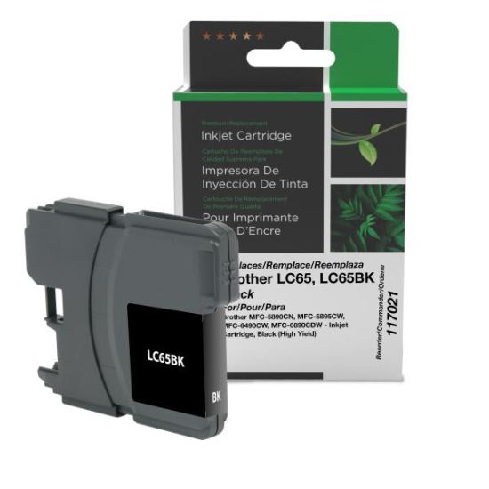 Clover Imaging Remanufactured High Yield Black Ink Cartridge for Brother LC651