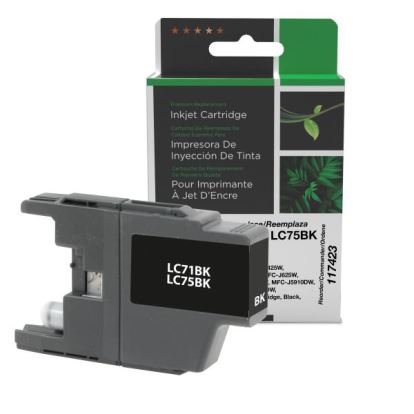 Clover Imaging Remanufactured High Yield Black Ink Cartridge for Brother LC71/LC751