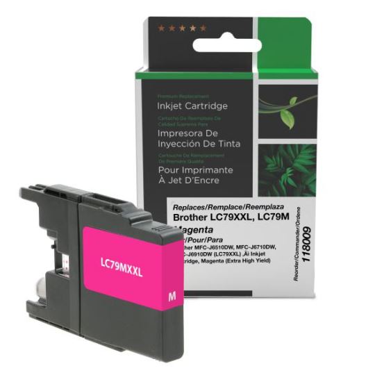 Clover Imaging Remanufactured Extra High Yield Magenta Ink Cartridge for Brother LC79XXL1