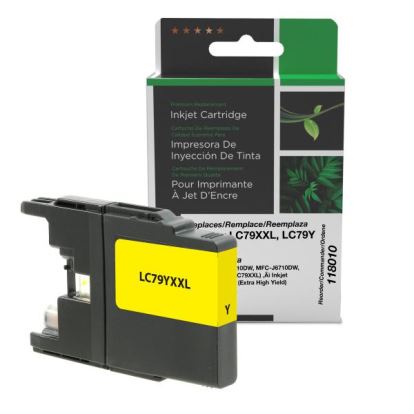 Clover Imaging Remanufactured Extra High Yield Yellow Ink Cartridge for Brother LC79XXL1