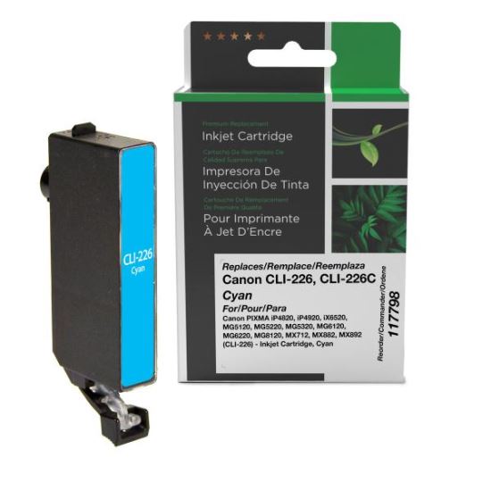 Clover Imaging Remanufactured Cyan Ink Cartridge for Canon CLI-226 (4547B001)1