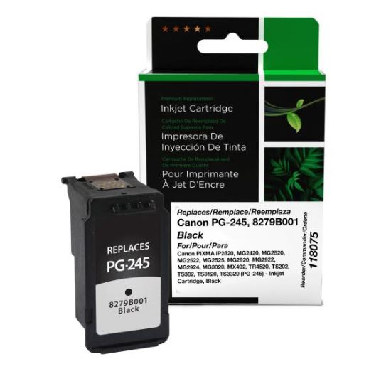 Clover Imaging Remanufactured Black Ink Cartridge for Canon PG-245 (8279B001)1