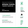 EPC Remanufactured High Capacity Black Ink Cartridge for Epson T220XL1202