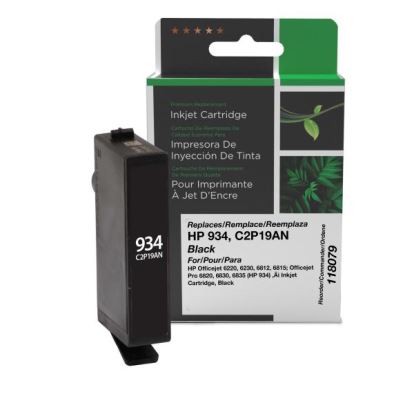 Clover Imaging Remanufactured Black Ink Cartridge for HP 934 (C2P19AN)1