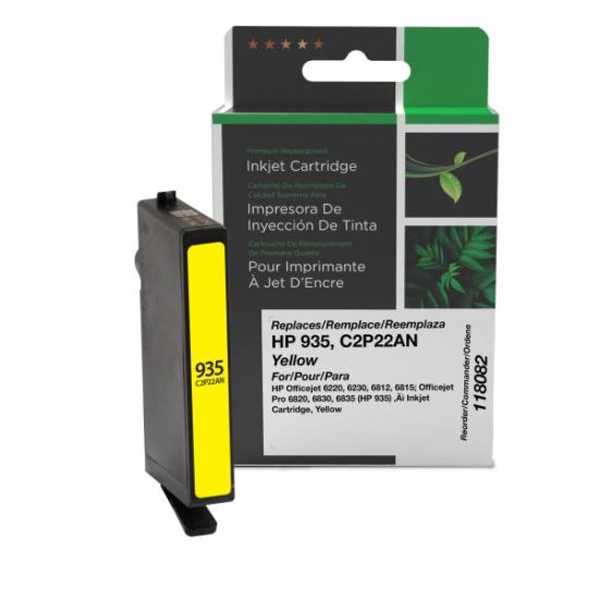 Clover Imaging Remanufactured Yellow Ink Cartridge for HP 935 (C2P22AN)1