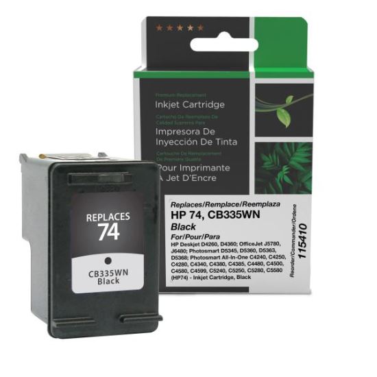 Clover Imaging Remanufactured Black Ink Cartridge for HP 74 (CB335WN)1