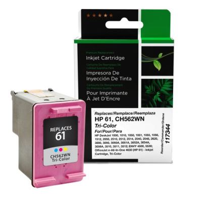 Clover Imaging Remanufactured Tri-Color Ink Cartridge for HP 61 (CH562WN)1